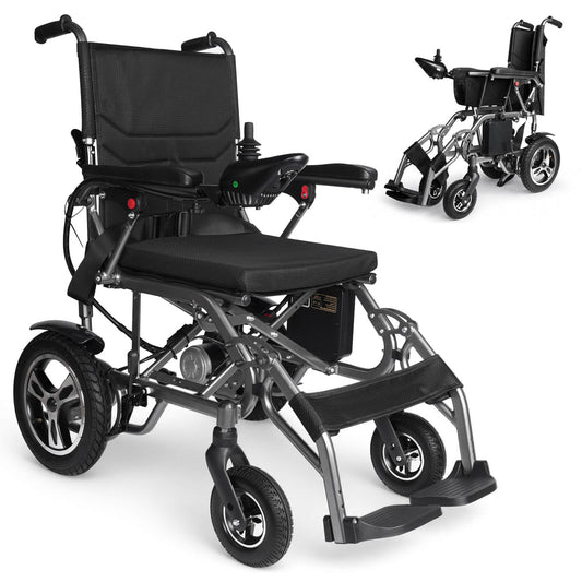 Doforu Foldable Lightweight Electric Wheelchair for Seniors & Disabled